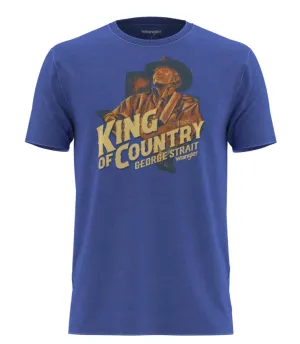 112318990 - Wrangler George Strait T-Shirt - Royal Blue Heather