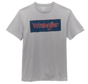 112353906 - Wrangler® Short Sleeve T-shirt - Regular Fit - Ultimate Gray Heather