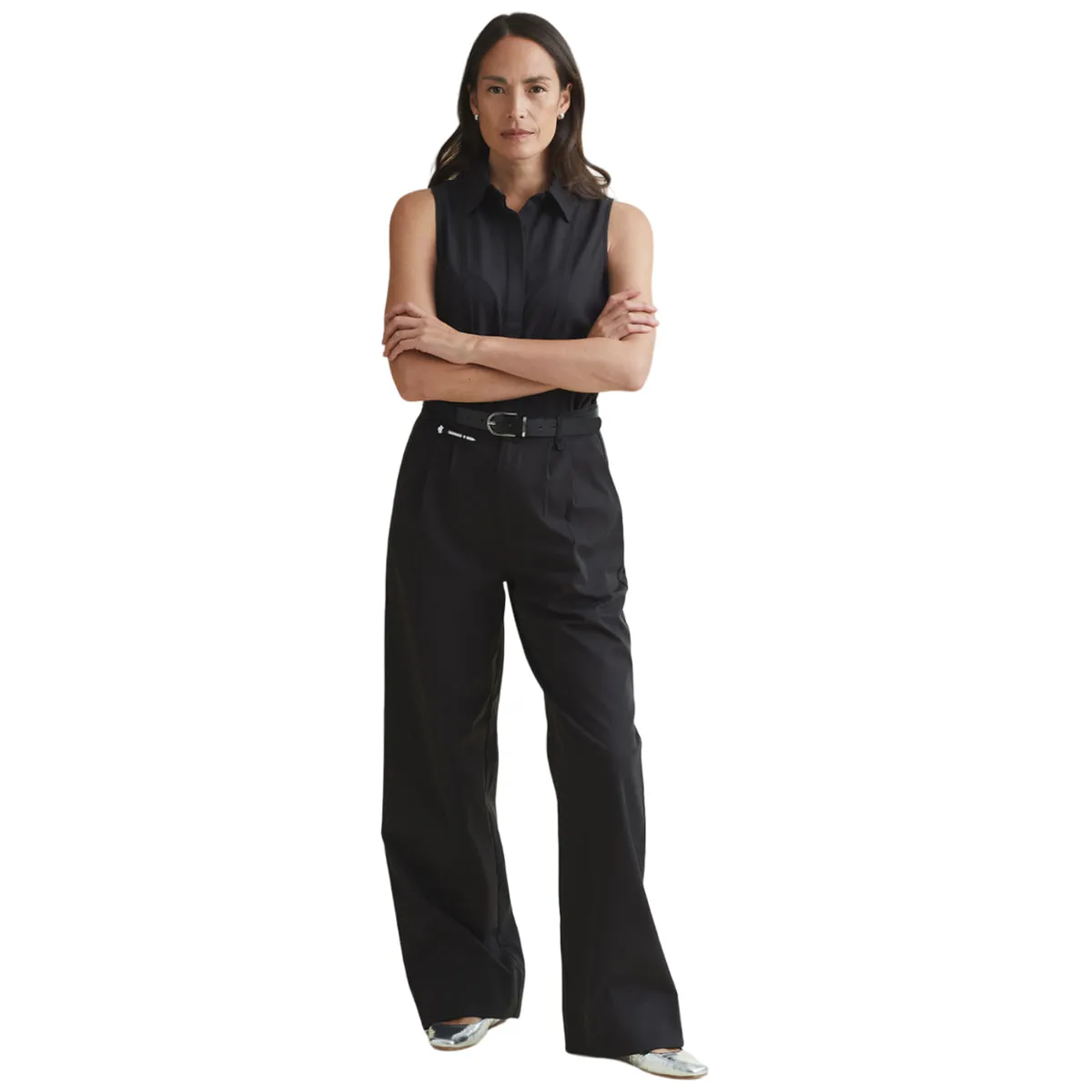 A. PUTNAM Women's Black Asti Trouser