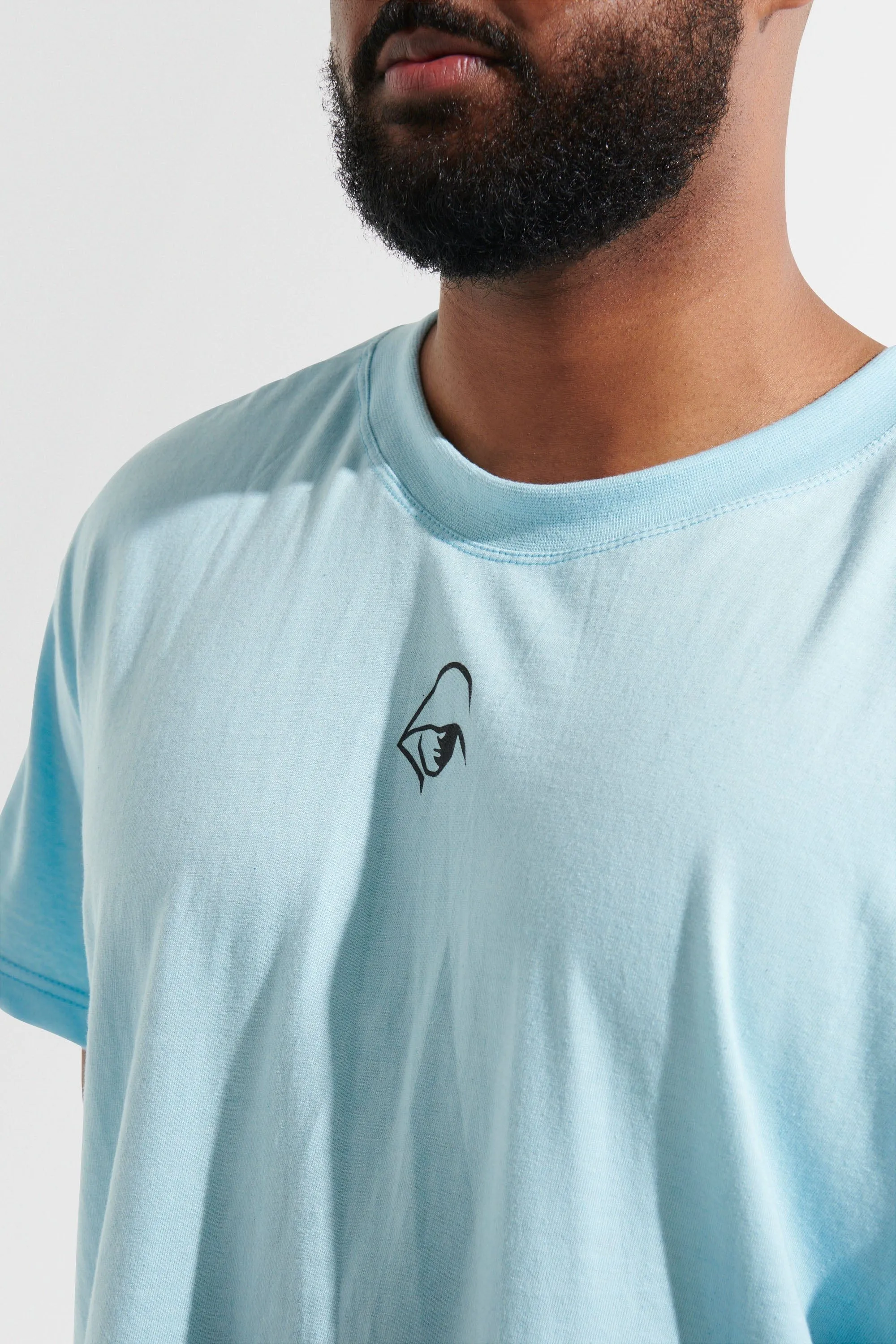 Adapt Oversized Tee - Light Blue