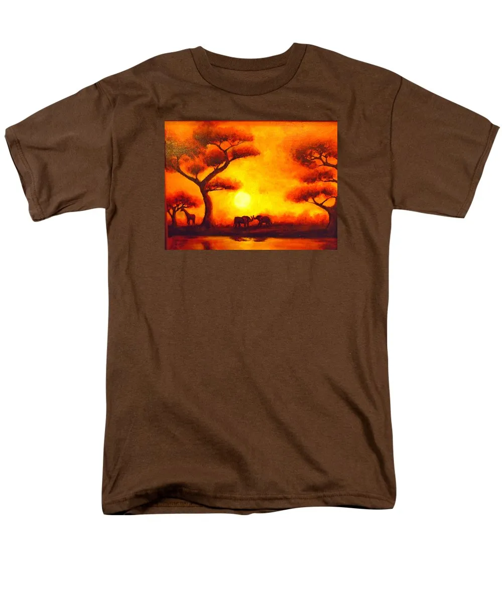 African Sunset  - Men's T-Shirt  (Regular Fit)