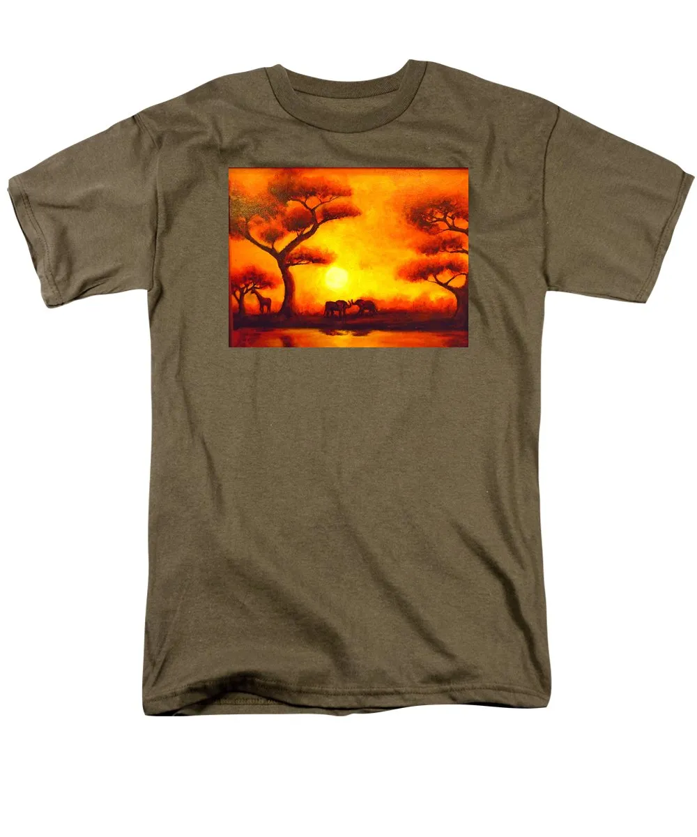 African Sunset  - Men's T-Shirt  (Regular Fit)