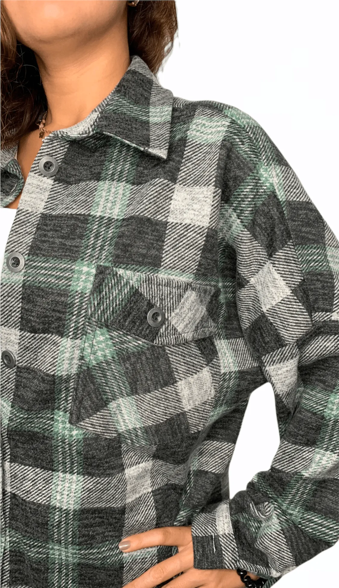 Airmars Patterned Shirt - Green