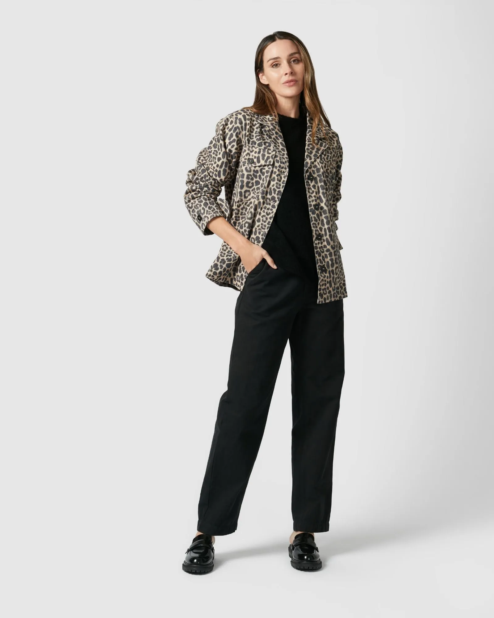 Berlin Jacket - Leopard