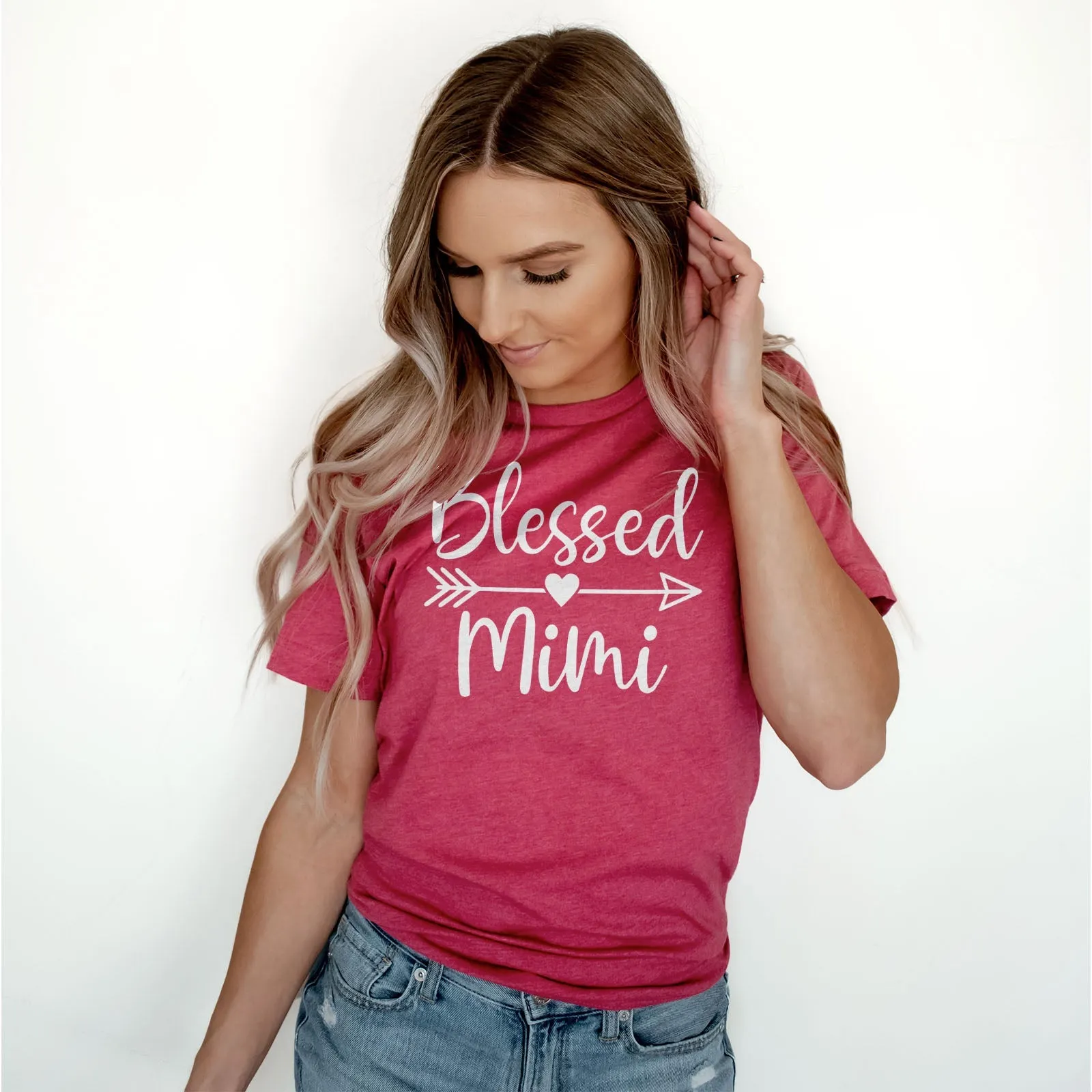 Blessed Mimi Arrow Tee Shirts For Women - Christian Shirts for Women - Religious Tee Shirts