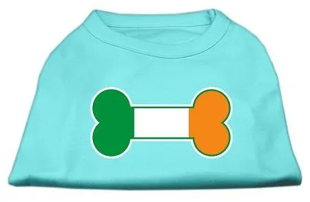 Bone Flag Ireland Screen Print Shirt Aqua XS (8)