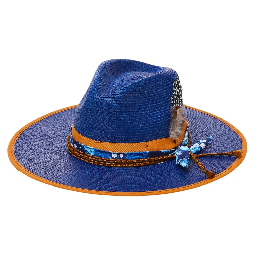 CA-1-2212 STAMPEDE WESTERN RANCHER HAT - Aquamarine