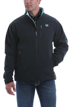 Cinch Mens Bonded Jacket - Black/Blue