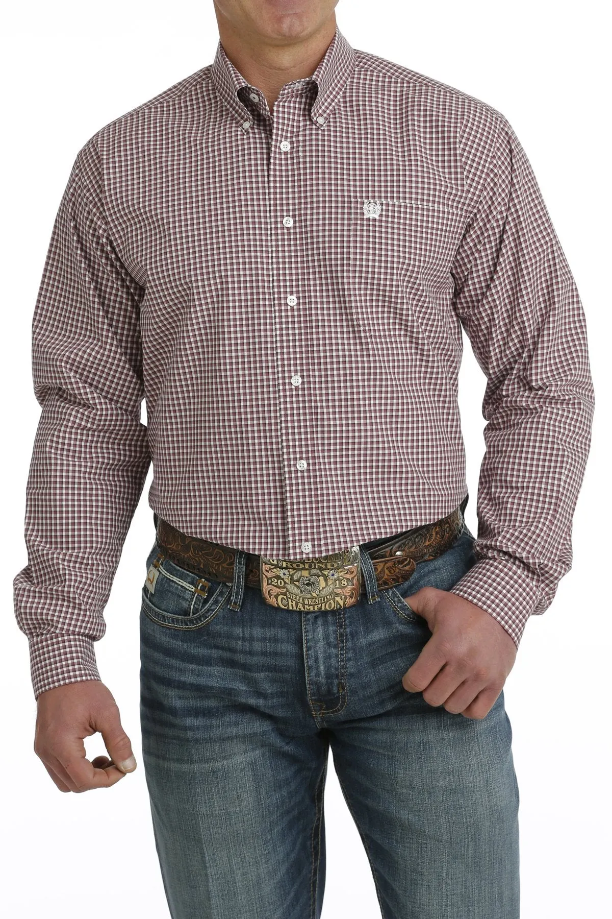 Cinch - Men's Long Sleeve Button Down Western Shirt | Mtw1105712