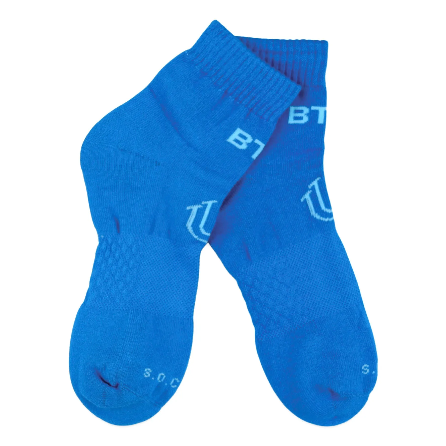 COLR By uLace Mid-Calf Socks - Blue Teal