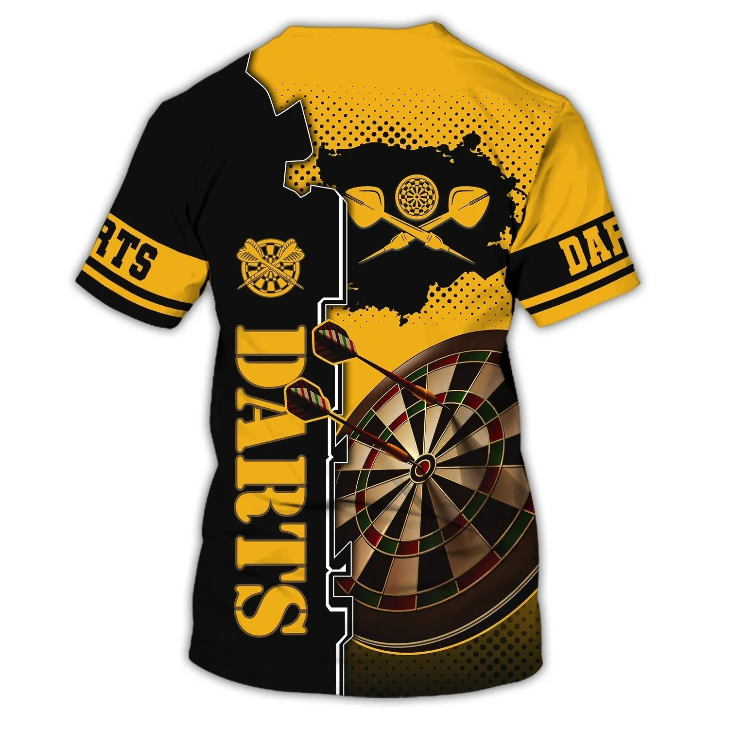 Customized Dart T Shirt For Men And Women, Dart Player Uniform 3D Shirts, Present To Dart Lover