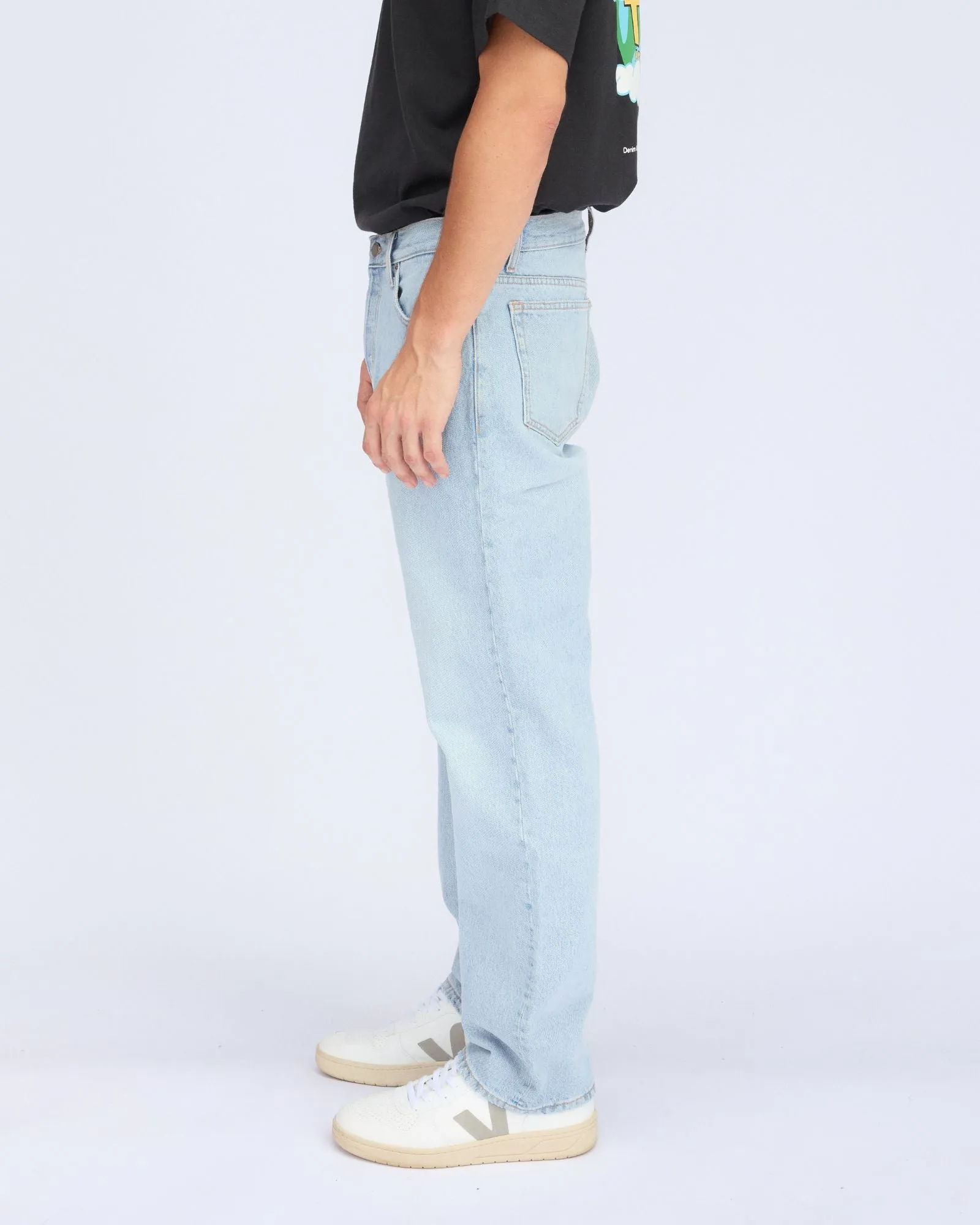 Dash Straight Jeans - Stream Light Used