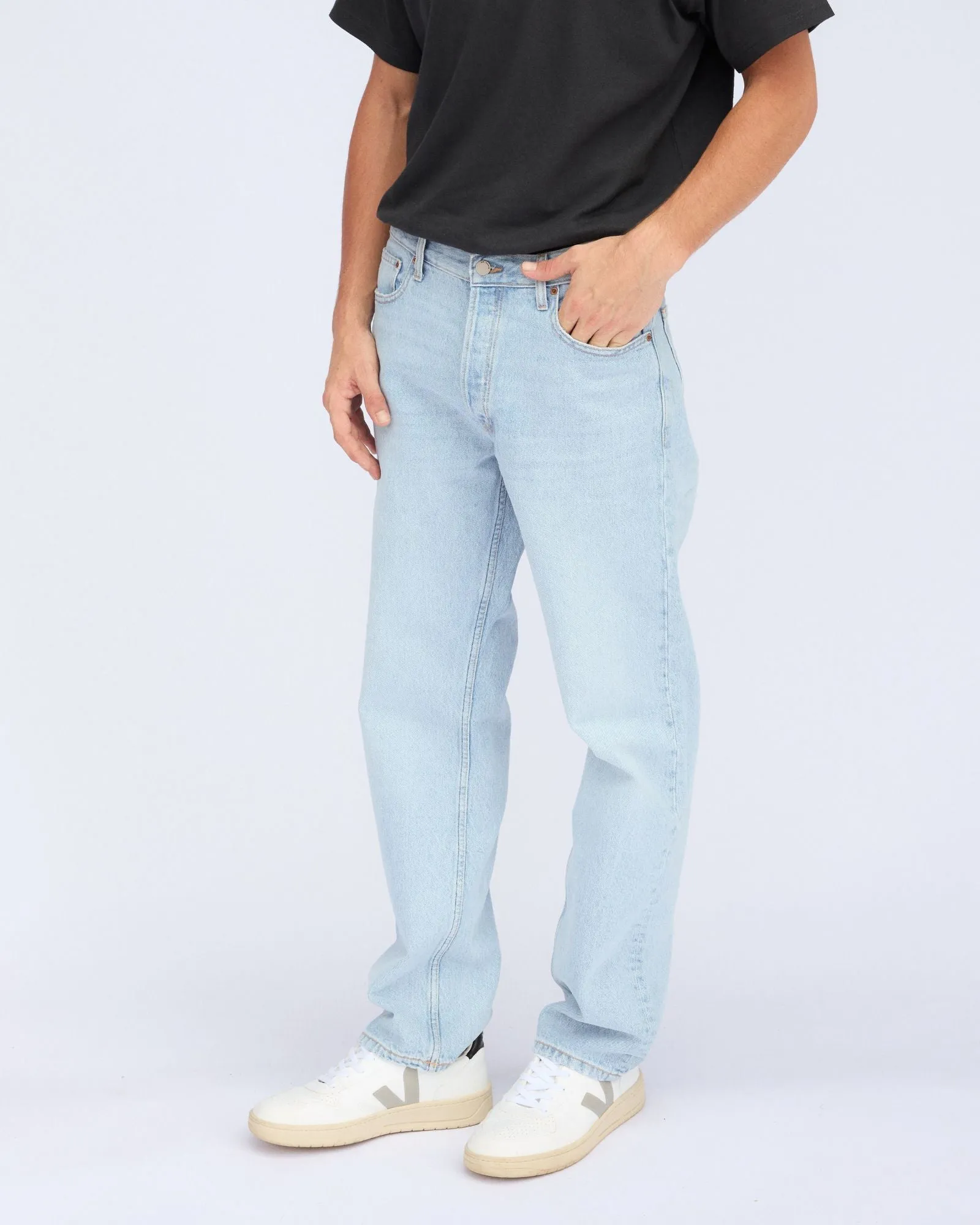 Dash Straight Jeans - Stream Light Used