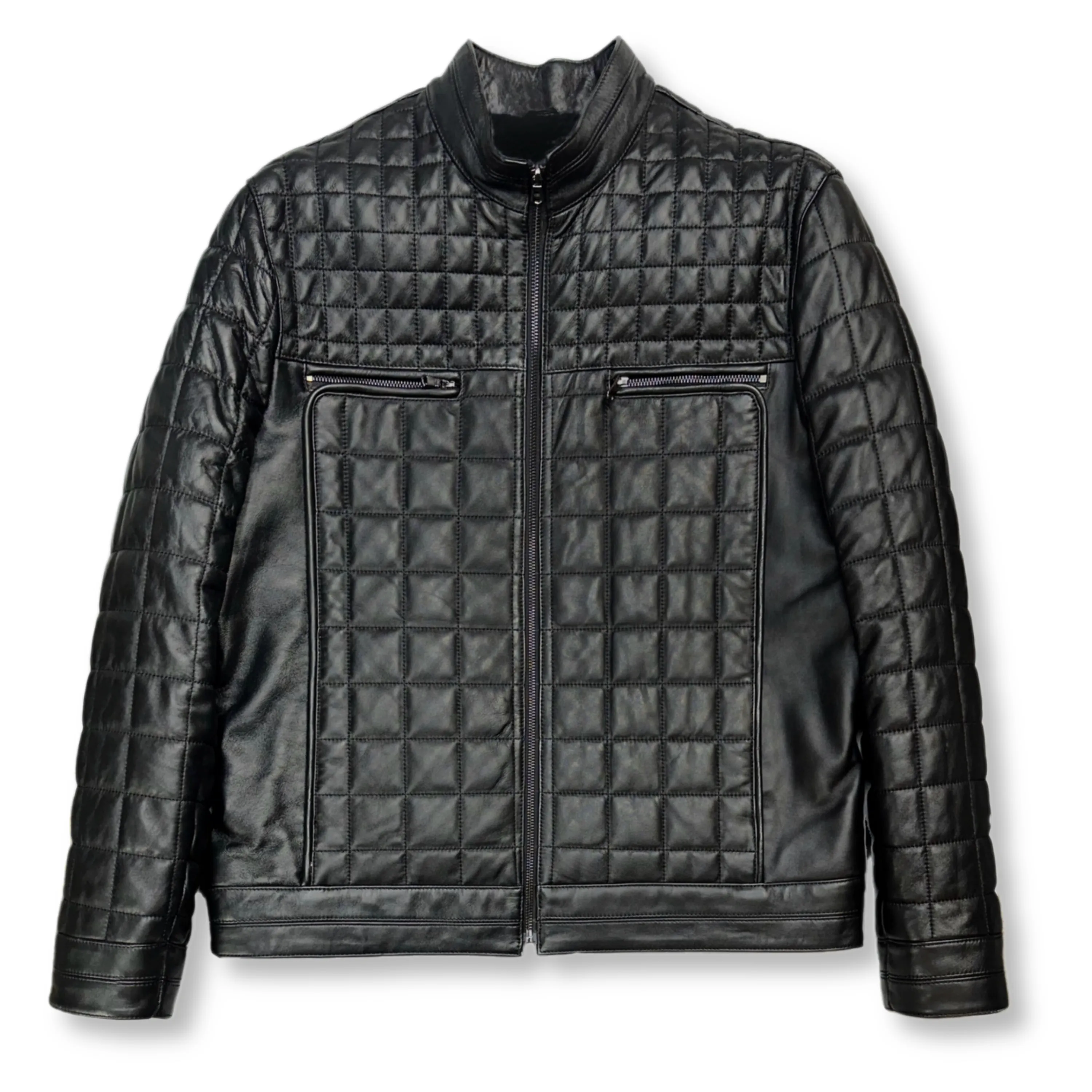 Denzel Quilted Leather Jacket