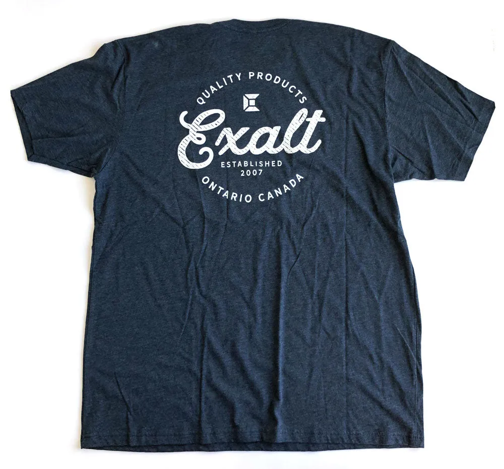 Exalt Paintball Ontario Tee Navy Blue T-Shirt - XL