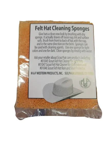 Felt Hat Cleaning Sponges