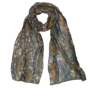 Fin-Flank Silk Trout Dreams Scarf