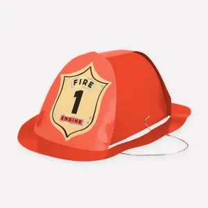 Firefighter Hats (x 8)