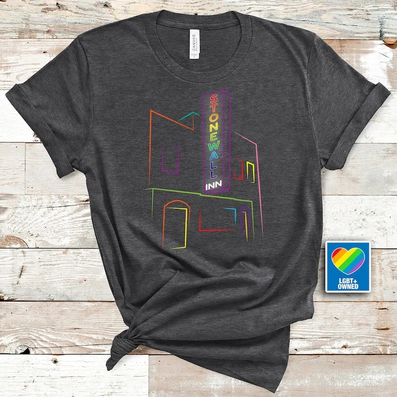 Gay Pride LGBTQ Shirt, Stonewall T Shirt, LGBT Clothing Pride Shirt, LGBT Shirt, Women Gay Clothing