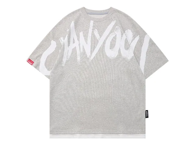 Graffiti Text T-shirt