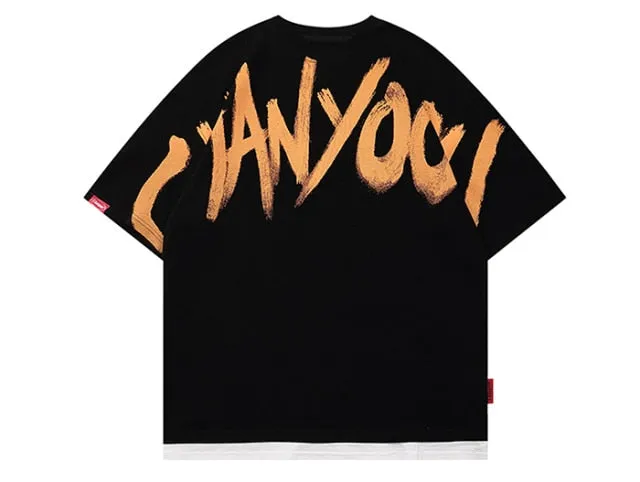 Graffiti Text T-shirt