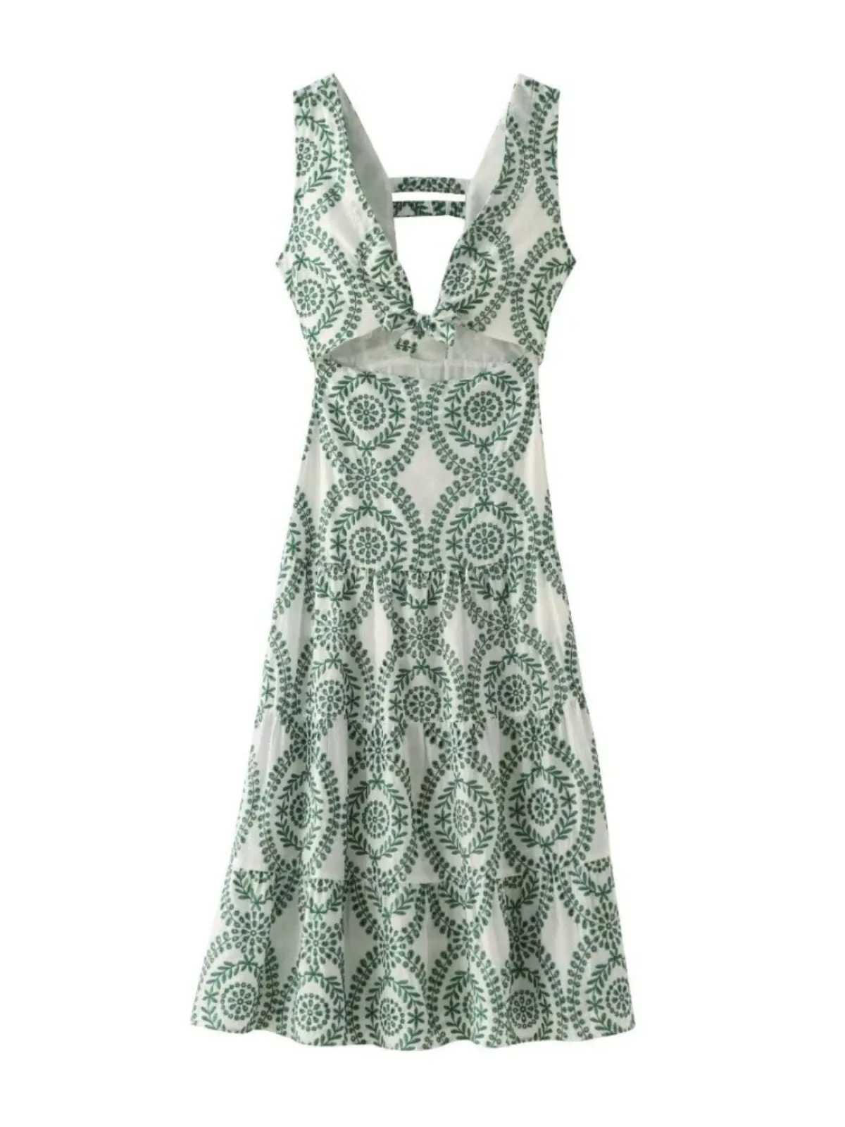 Grekko Vintage Summer Midi Dress