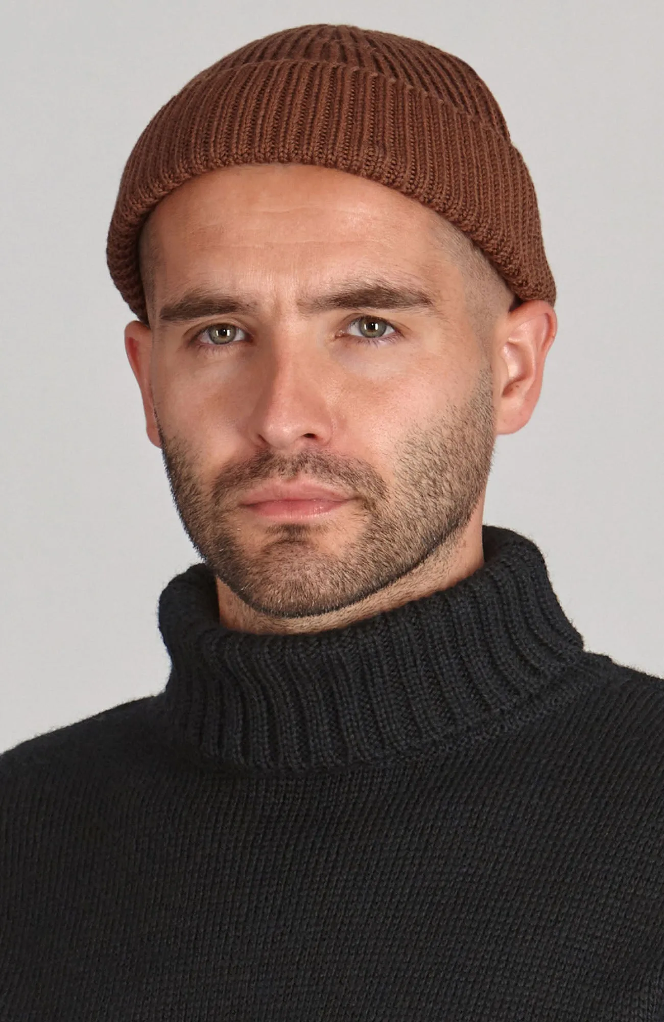 Heavyweight Extra Fine Merino Fisherman Beanie