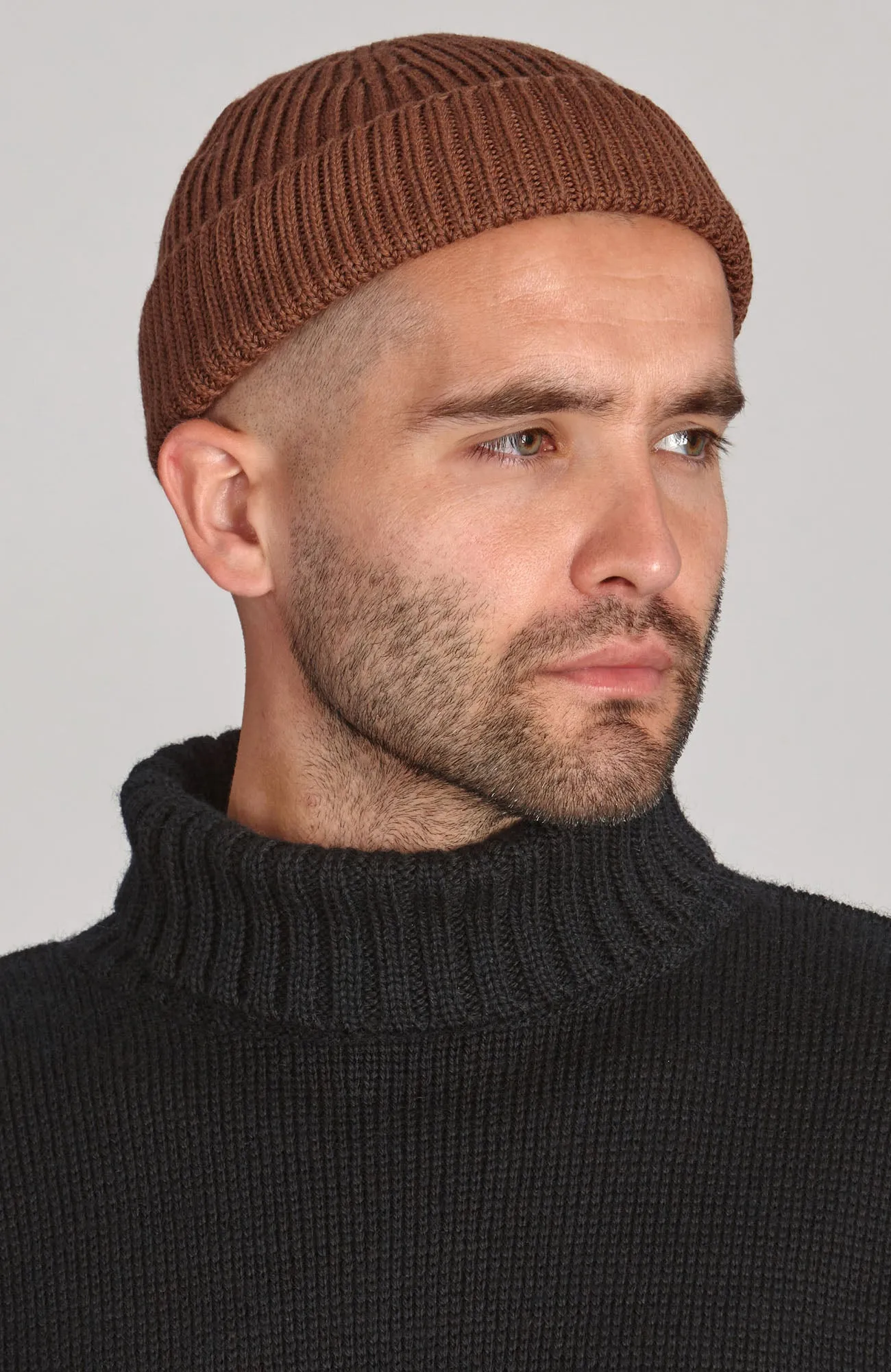 Heavyweight Extra Fine Merino Fisherman Beanie