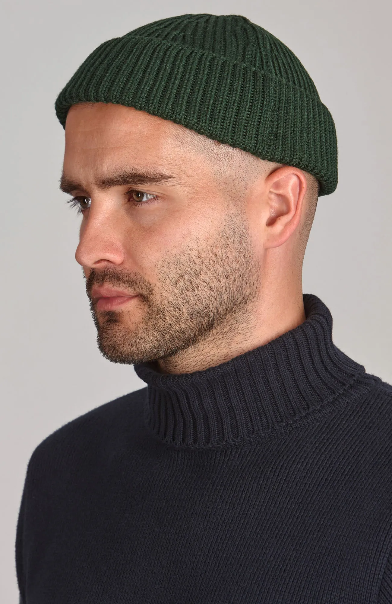 Heavyweight Extra Fine Merino Fisherman Beanie