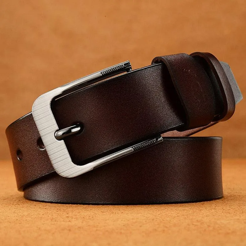 High Quality Buckle Jeans Pin Buckle Man Belts Business Casual Male  Belt for Men