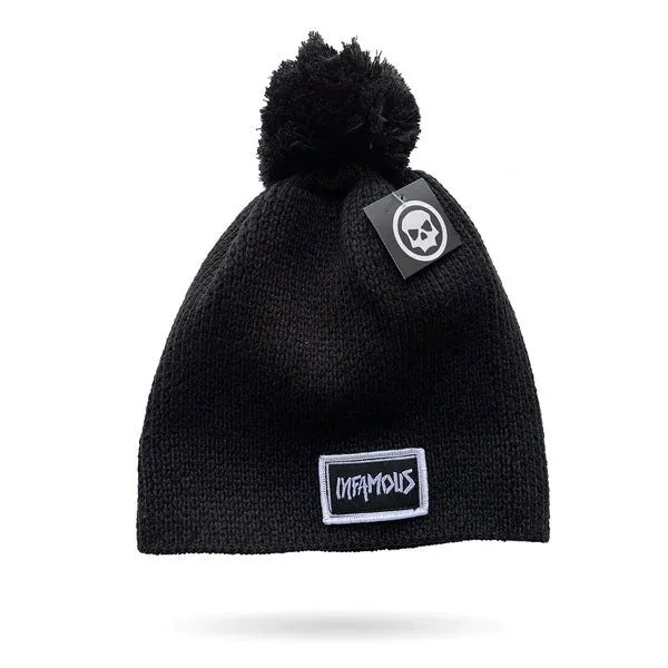 Infamous Paintball Knit Beanie - Infamous Badge