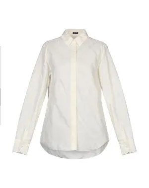 Jil Sander Navy Women Shirt Ivory 8 UK