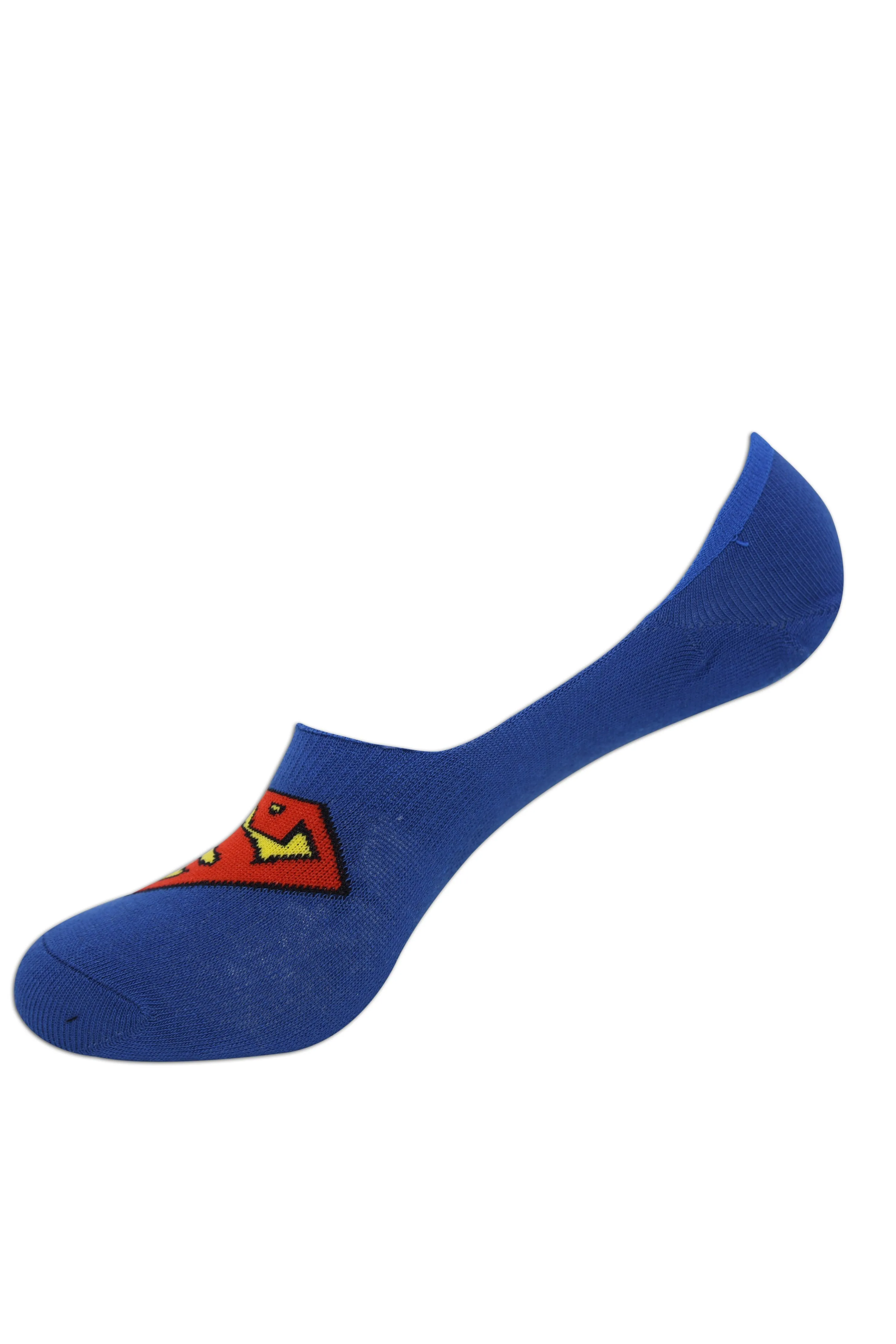 Justice League By Balenzia Loafer Socks For Men (Pack Of 3 Pairs/1U)