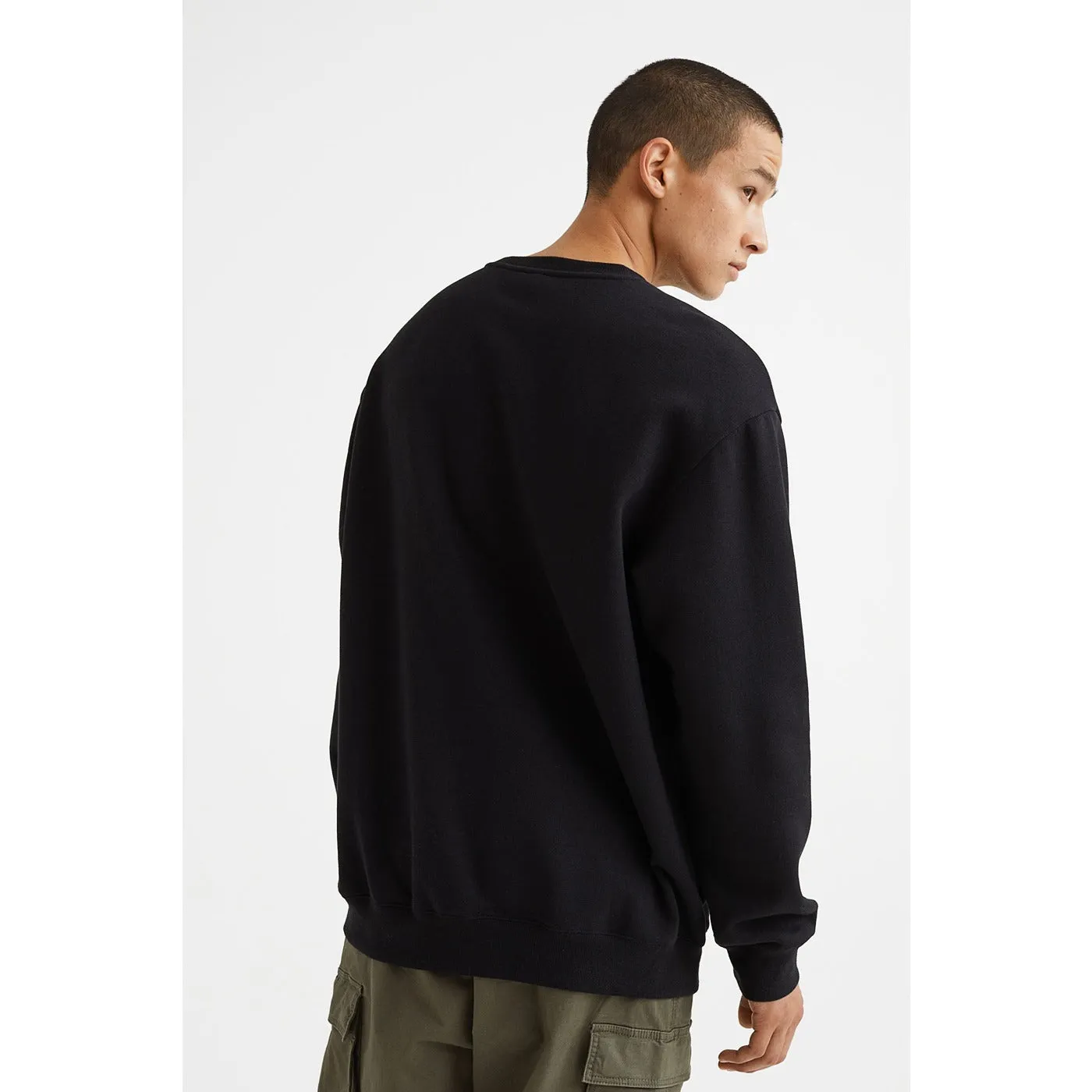 M17 Black Mens Basic Sweatshirt