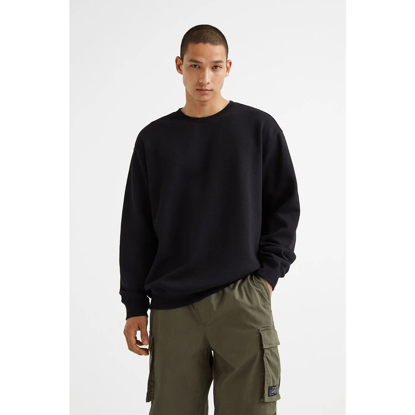 M17 Black Mens Basic Sweatshirt