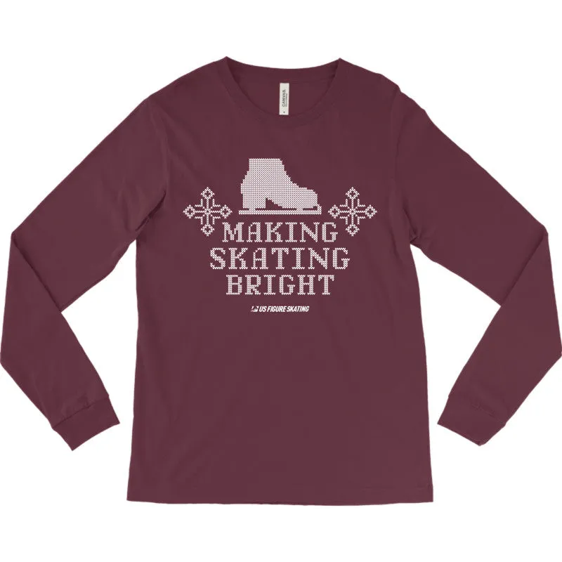 Making Skating Bright, Jersey Long-Sleeve T-shirt