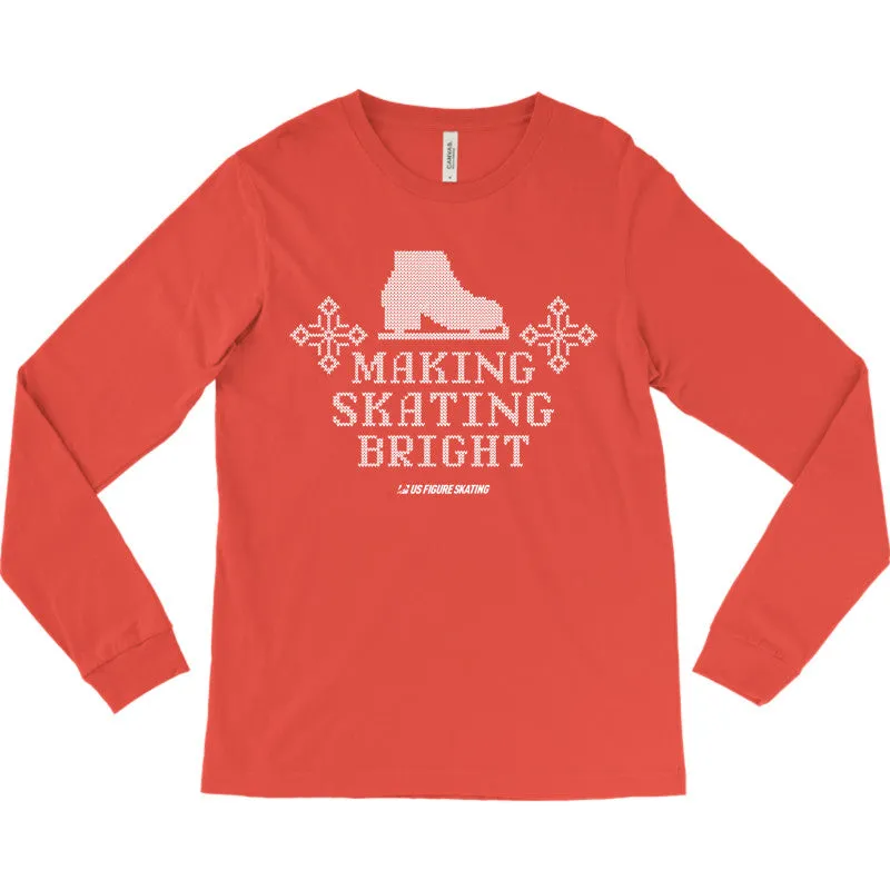 Making Skating Bright, Jersey Long-Sleeve T-shirt