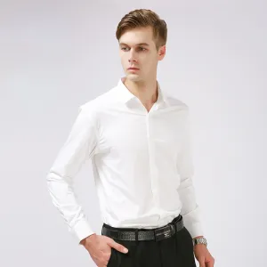 Men's Dress Shirts Long Sleeve Regular Fit Business Casual Button Down