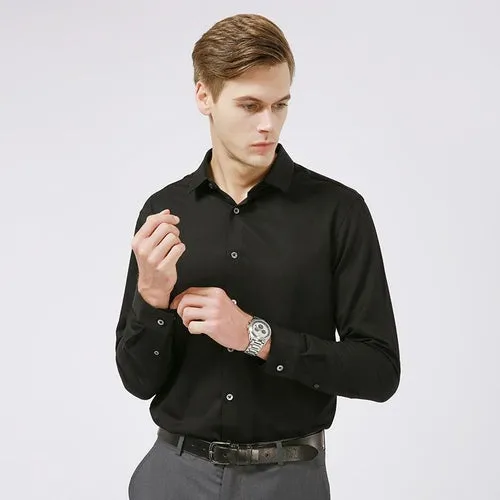 Men's Dress Shirts Long Sleeve Regular Fit Business Casual Button Down