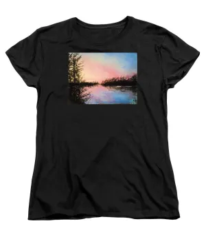 Night Streams in Sunset Dreams  - Women's T-Shirt (Standard Fit)