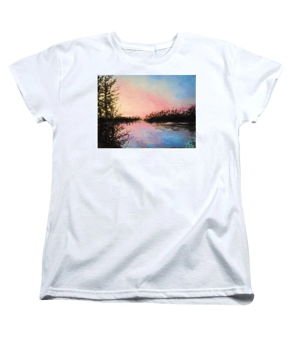 Night Streams in Sunset Dreams  - Women's T-Shirt (Standard Fit)