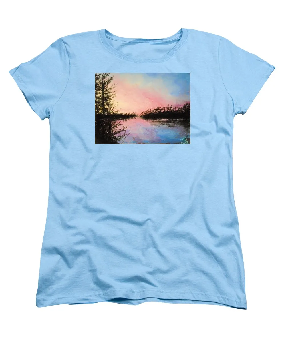 Night Streams in Sunset Dreams  - Women's T-Shirt (Standard Fit)