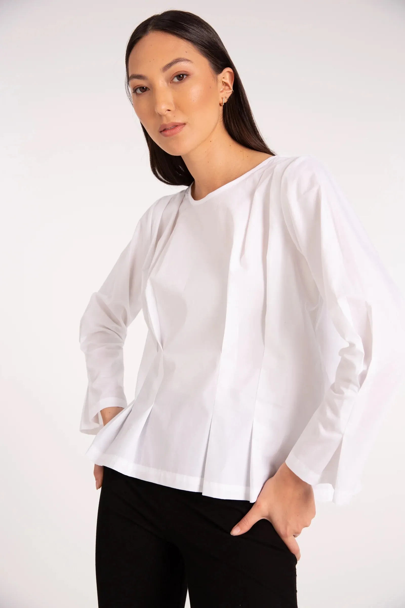 Nyne Muse Top - White