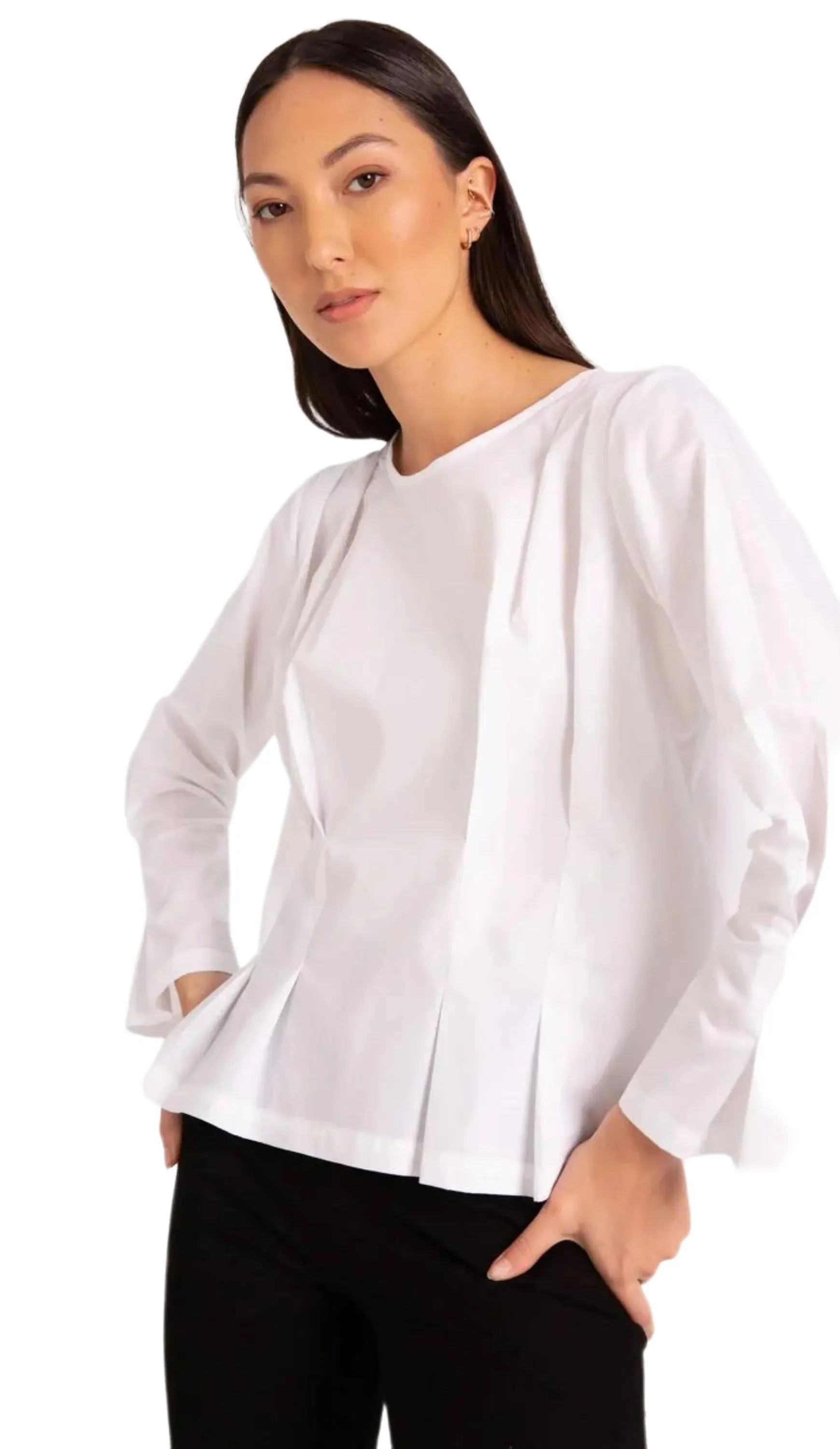 Nyne Muse Top - White