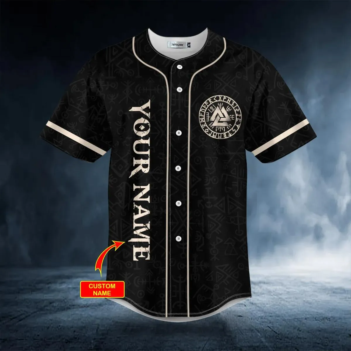 Old For Good Reason Viking Custom Baseball Jersey, Idea Gift for Men Viking