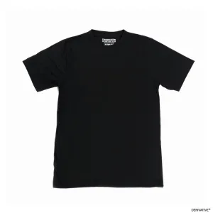 Organic Cotton & Recycled Polyester T-Shirts - Black