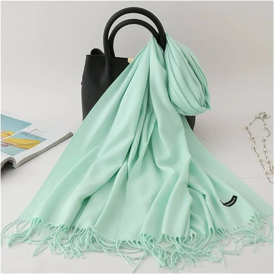 Pashmina Sea green