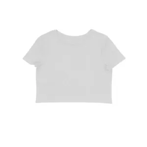 Plain Cotton Crop Top for Women