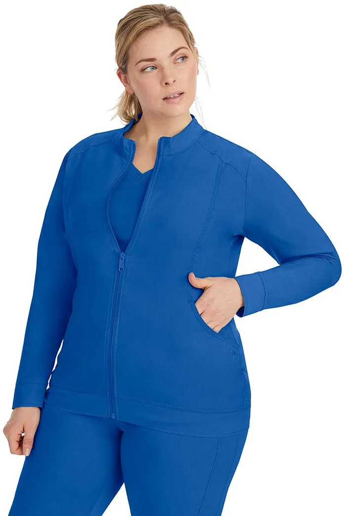 Purple Label Women's Dakota Zip Up Scrub Jacket | Royal