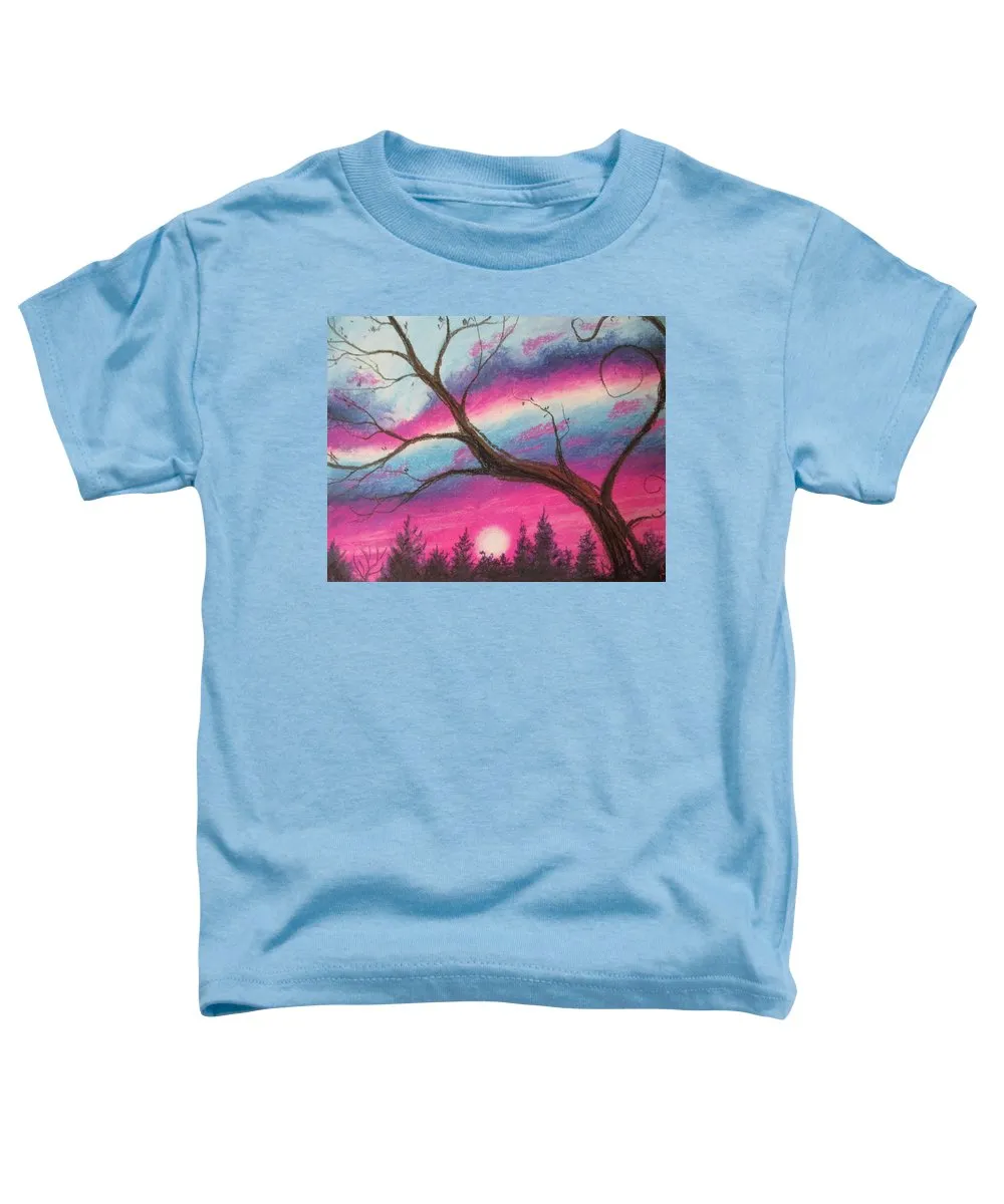 Sunsetting Tree - Toddler T-Shirt